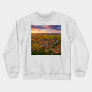 Carcassonne, France [Square] Crewneck Sweatshirt