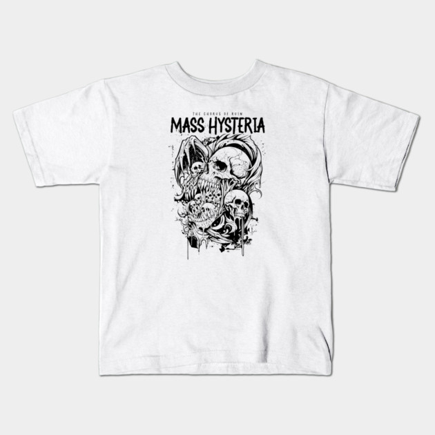 MASS HYSTERIA Kids T-Shirt by artslaves