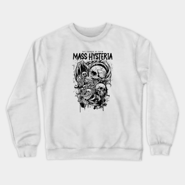 MASS HYSTERIA Crewneck Sweatshirt by artslaves