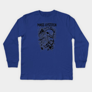 MASS HYSTERIA Kids Long Sleeve T-Shirt