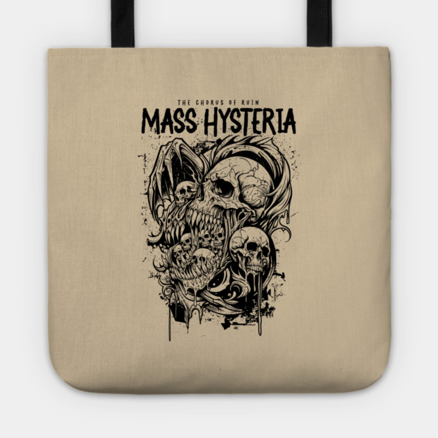 MASS HYSTERIA Tote by artslaves