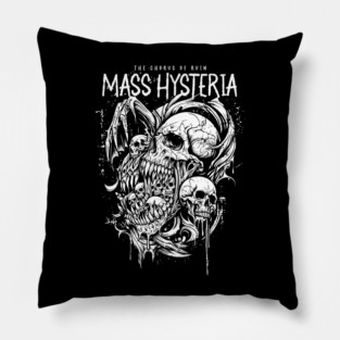 MASS HYSTERIA Pillow