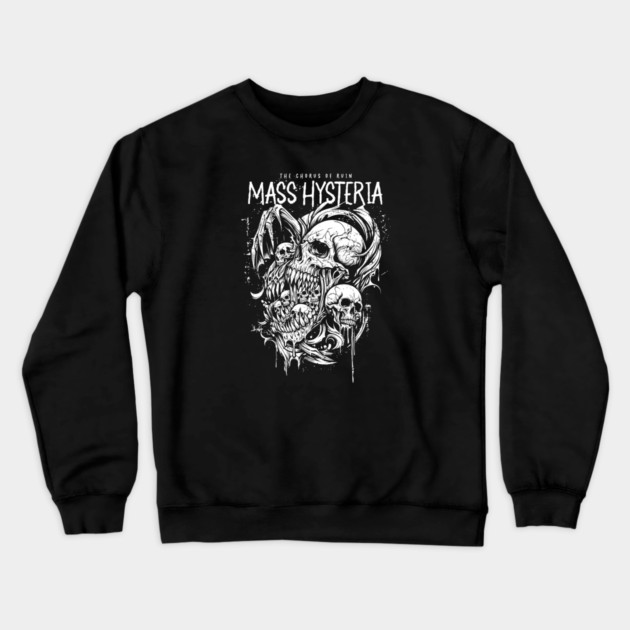 MASS HYSTERIA Crewneck Sweatshirt by artslaves