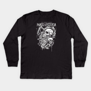 MASS HYSTERIA Kids Long Sleeve T-Shirt