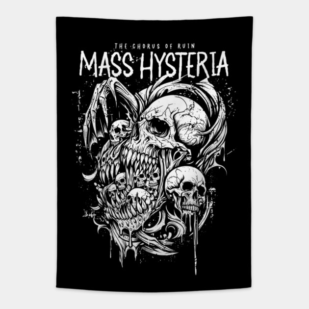 MASS HYSTERIA Tapestry by artslaves
