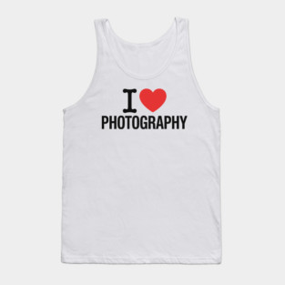 I love Photography Tank Top