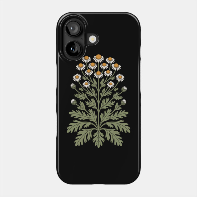 Chamomile Phone Case by CreativeSage