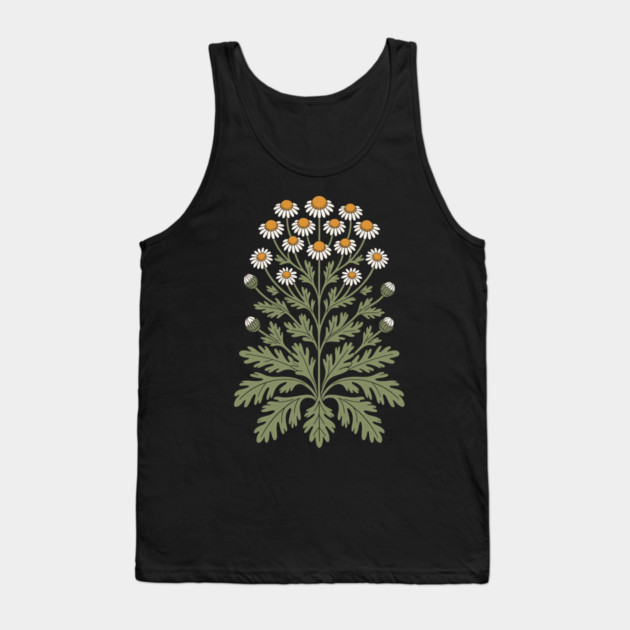 Chamomile Tank Top by CreativeSage