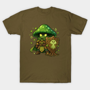 Elaron Mossguard – The Verdant Shield of the Forest T-Shirt