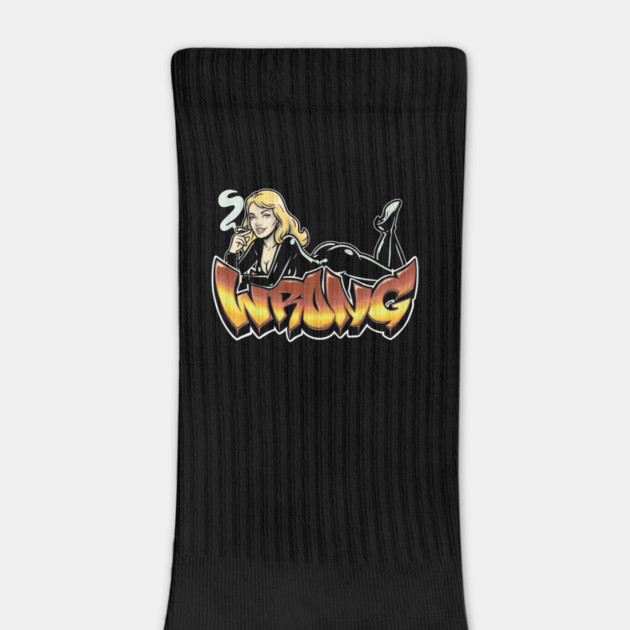 Pinup Blonde by Wrongteeshirt