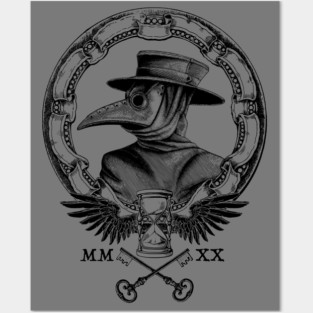 Plague Doctor Posters and Art