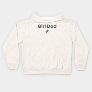 Girl Dad Kids Hoodie