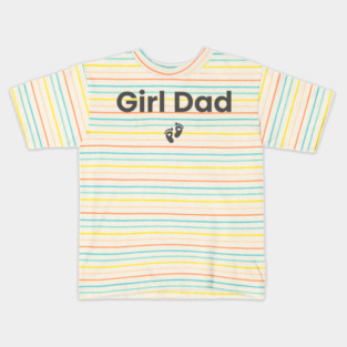 Girl Dad Kids T-Shirt