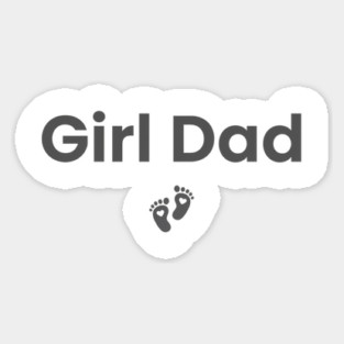 Girl Dad Magnet