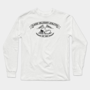 Classic Collegiate Athletics Varsity Football Est. 1923 Long Sleeve T-Shirt