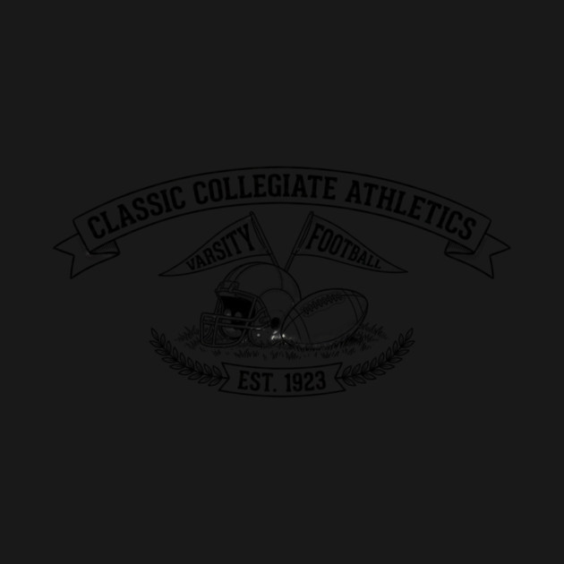 Classic Collegiate Athletics Varsity Football Est. 1923 by ArtistTee ⭐⭐⭐⭐⭐