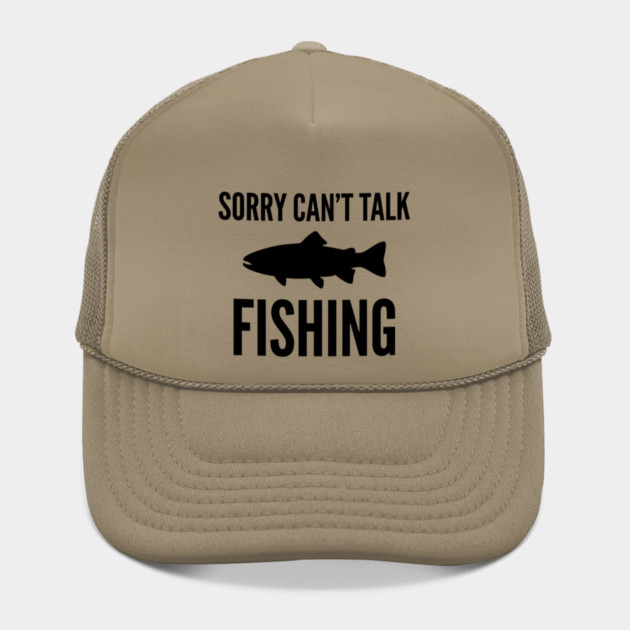 Sorry Can't Talk Fishing Angler Humor by ArtistTee ⭐⭐⭐⭐⭐