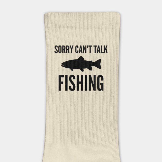Sorry Can't Talk Fishing Angler Humor by ArtistTee ⭐⭐⭐⭐⭐