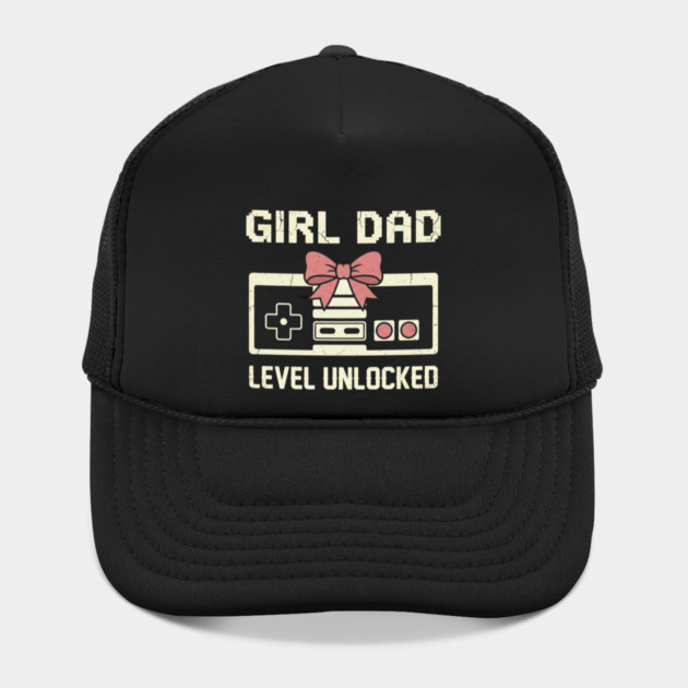 Girl Dad Level Unlocked Father's Day Dad Gift by ArtistTee ⭐⭐⭐⭐⭐