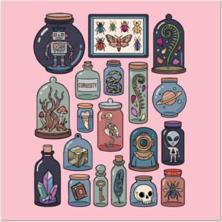 Curiosity Posters and Art