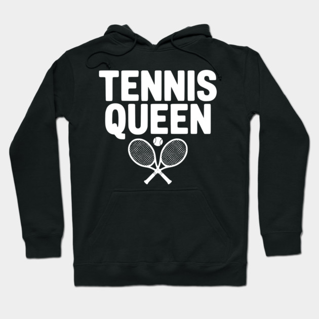 Tennis Queen Hoodie by Frank Ring