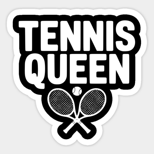 Tennis Queen Sticker by Frank Ring