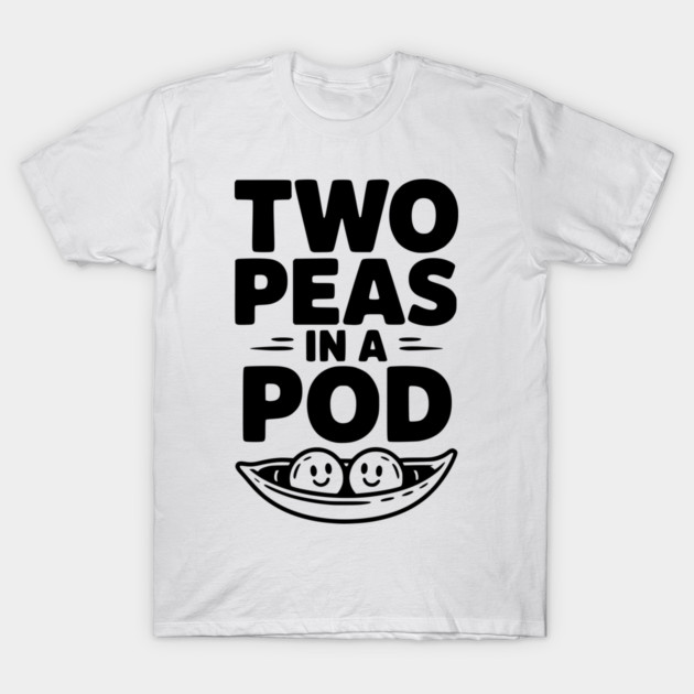 Two Peas in a Pod T-Shirt by Frank Ring