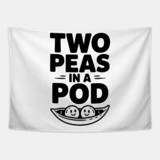 Two Peas in a Pod Tapestry