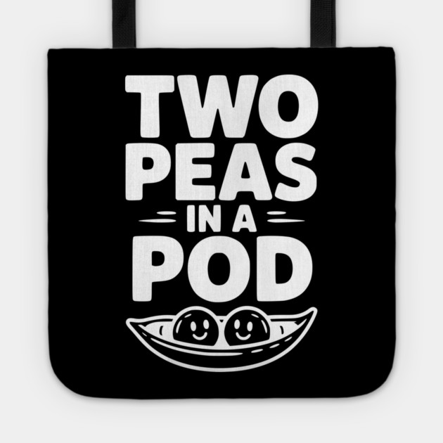 Two Peas in a Pod Tote by Frank Ring