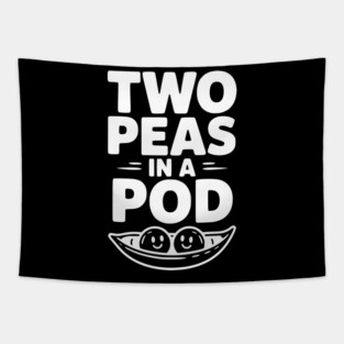 Two Peas in a Pod Tapestry