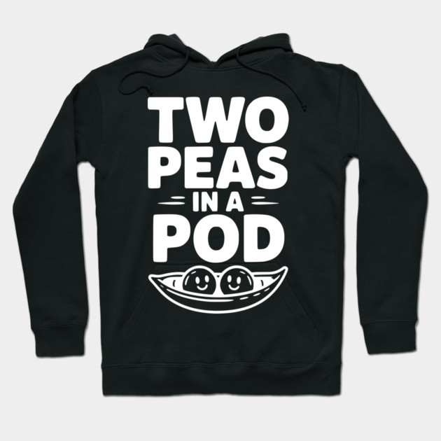 Two Peas in a Pod Hoodie by Frank Ring