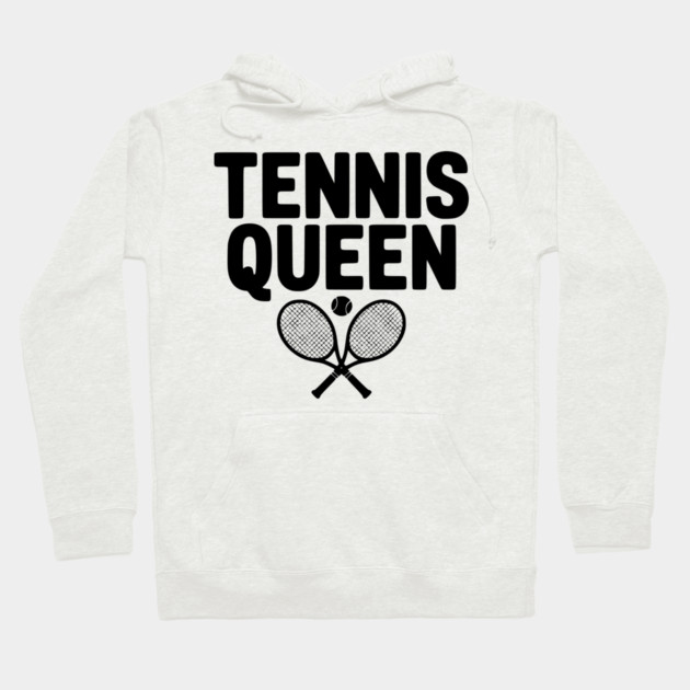Tennis Queen Hoodie by Frank Ring