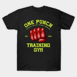 One Punch Man Training Gym T-Shirt