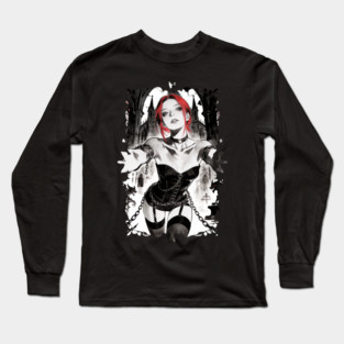Vampire Girl Long Sleeve T-Shirt