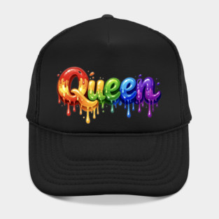 Queen in Multicolor Hat