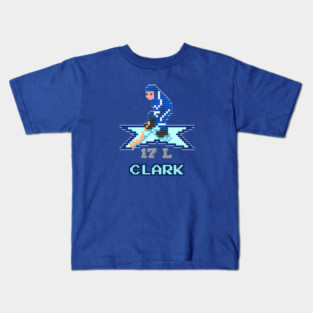 Maple Leafs Wendel Clark as NHL 94 Character Kids T-Shirt
