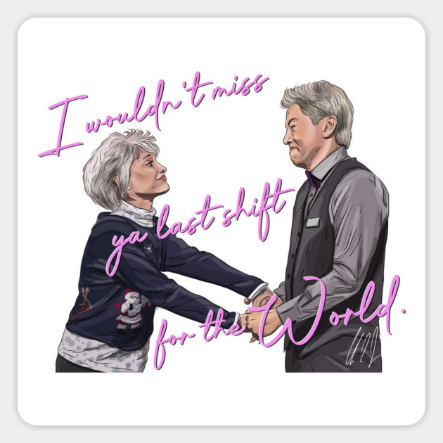 SNL: Bowen Yang's Last Shift Magnet by 51Deesigns