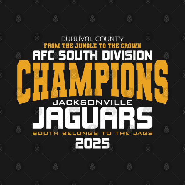 Jaguars 2025 Divsion Champions by Nagorniak