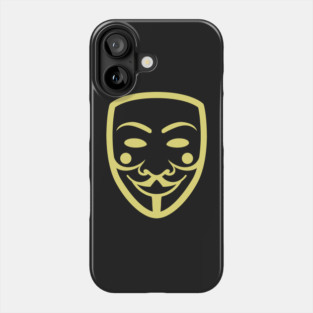 Copy of Anonymous Mask Illustration Phone Case