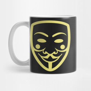 Copy of Anonymous Mask Illustration Mug