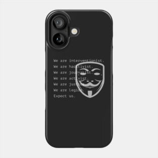 Copy of Camisa Preta Phone Case