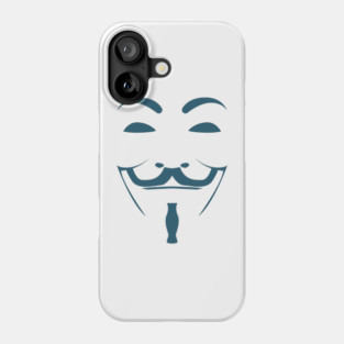 Copy of Anonymous Mask Illustration Phone Case