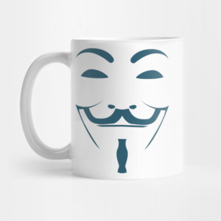 Copy of Anonymous Mask Illustration Mug