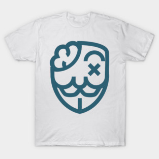 Copy of Anonymous Mask Illustration T-Shirt