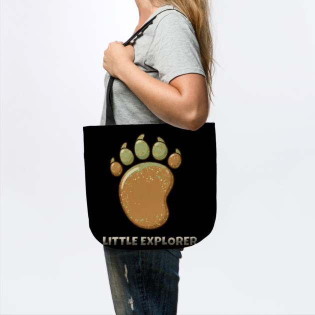 Cute Baby Bigfoot - Little Explorer - Kids & Toddler - Special Edition Front & Back Print by Pixel Threads 