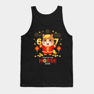 67 Meme Funny Chinese New Year 2026 Year Of The Horse Tank Top