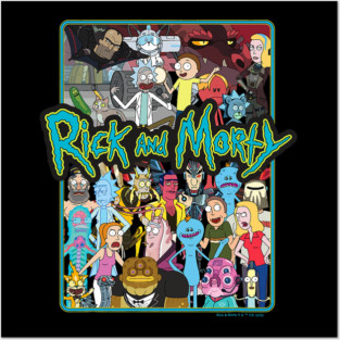 rick and morty Classic Posters and Art