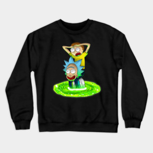 rick and morty Classic Crewneck Sweatshirt