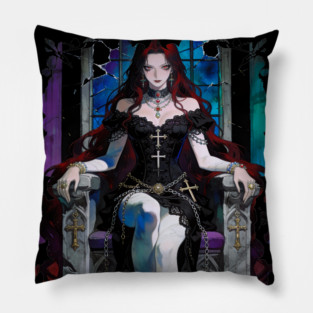 Vampire Female Pillow