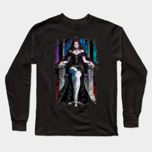 Vampire Female Long Sleeve T-Shirt
